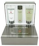 Tonino Lamborghini Lamborghini Titanium By Tonino Lamborghini For Men. Gift Set (eau De Toilette Spray 3.4 Oz + Aftershave Balm 6.7 Oz + Shower Gel 6.7 Oz)