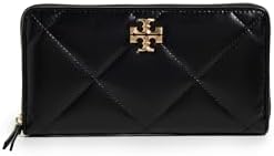 Amazon.com: Tory Burch Thea BI Fold Wallet (Black) : Clothing