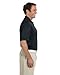 adidas Men's Climalite Textured Solid Polo (Black) (X-Large)