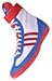 Adidas Wrestling Men's Combat Speed 4-M, Running White/Vivid Red/Blue Beauty, 5.5 M US