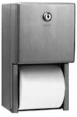 Bobrick B-2888 Surface Mounted Multi Roll Toilet Tissue Dispenser