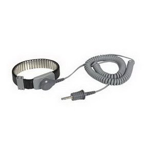 3M Wrist Strap, 2381, Blk, 3mm Snap, Metal, For 724/725, 5'