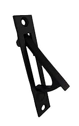 QCAA Solid Brass Edge Pull, 4", Matte Black, 1