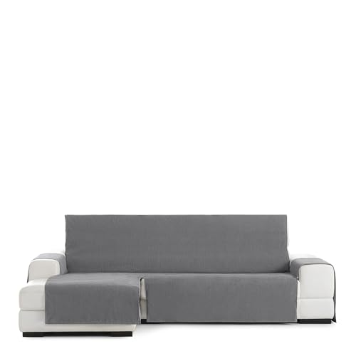 Eysa Practica Chaise Longue 240cm Gauche Vue Frontale Rabat Couleur 06-Gris fonce