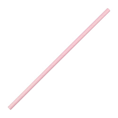 Fiesta Green Cannucce di carta compostabili rosa (confezione da 250)