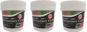 Rutland 12.5 lbs Tub Castable Cement - Mix with Water (Fire Clay) 2200 Degree (3)