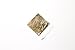 24 Karat Edible Gold Leaf by Slofoodgroup (25 Lightly Attached Sheets on Transfer Backing per Book) 3.15 in x 3.15in Soft Press Transfer Leaf Sheets