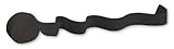 Creative Converting Touch of Color Crepe Paper Streamer Roll, 81-Foot, Black Velvet
