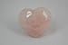 45mm Rose Quartz Puff Heart Worry Healing Stone