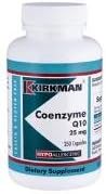 Coenzyme Q10 25 mg - Hypoallergenic (100 caps) - Kirkman Laboratories