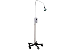 Aries Outlets 9W LED Mobile Orthopedics Dental Surgical Medical Exam Light ENT Surgery Gynecology Exam Lamp with Adjustable Floor Stand