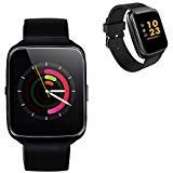 Smart Band Z40 with Activity Tracker and Fitness Tracker. Waterproof Smart Watch as Sports Bracelet with Colorful Display to Connect with Android/iOS Phones by Bluetooth. Heartrate, Blood Pressure