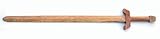 35 1/2" Wooden Tai Chi sword