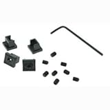 RJ45 Jack Locks, Black, 12 Locks