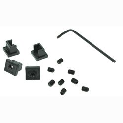 RJ45 Jack Locks, Black, 12 Locks