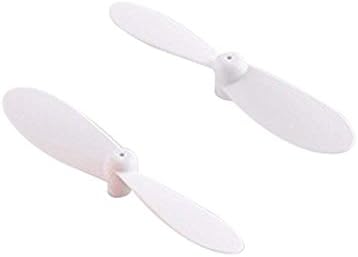 DeeXop Propellers Blades for Mini Foldable RC Drone, White, QF-1