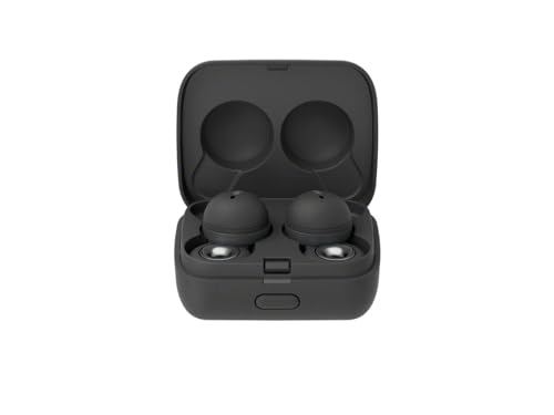 SONY LINKBUDS TRULY WIRELESS EARBUD HEADPHONES WITH AN OPEN-RING DESIGN FOR AMBIENT SOUNDS AND ALEXA BUILT-IN, BLUETOOTH EAR BUDS COMPATIBLE WITH IPHONE AND ANDROID, GRAY