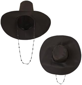 LEESLE Korean Hanbok Gat Hat String – Wooden Beaded Strap with