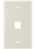Icarus Keystone Style Wall Plate - 1 Port