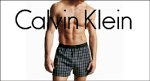 Calvin Klein Men's Traditional Fit Yarn Dyed Woven Boxer