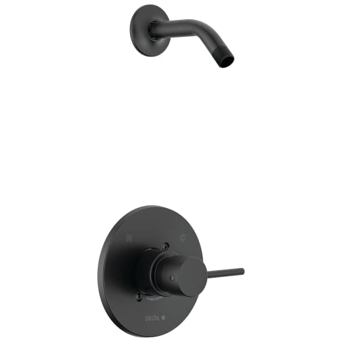 Delta Faucet T14259-BLLHD-PP Solo Doccia Moderna, Nero Opaco