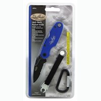 Sheffield 12824 lock-back pocket knife, blue
