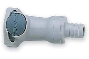 Colder - 3130311 CPC () HFCD17812 Quick-Disconnect Fittings, Valved Hose barbs, PP, 1/2"