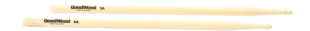 Vater - Goodwood 5A (Wood Tip) American Hickory Drumsticks - GW5AW
