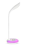DAMULY LED Desk Lamp 3-Way Touch Control Switch, Full Color Adjustment, Eye-Caring Table Lamps (7)