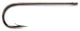 Mustad 3261 Classic Aberdeen Hook (100-Pack), Bronze, Size 4