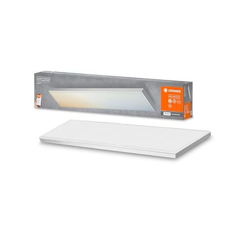 Ledvance Smarte Deckenleuchte, Weiß, 60 cm x 10 cm