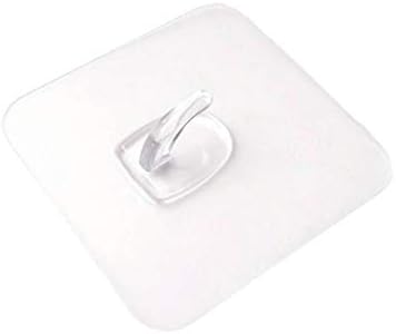 🔥Anti-skid Hooks Reusable Transparent Traceless Wall Hanging Hooks (15 pack)
