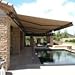 ALEKO 20 x 10 Feet Retractable Motorized Patio Awning Sand Color