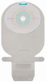 Coloplast Filtered Ostomy Pouch One-Piece System Maxi 1 Inch Stoma Drainable Flat