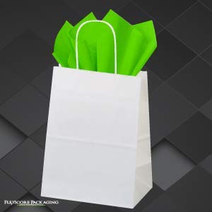 Flexicore Packaging| Gift Wrap Tissue Paper|15"x20"|100 Count (Lime Green, 100 Sheets)