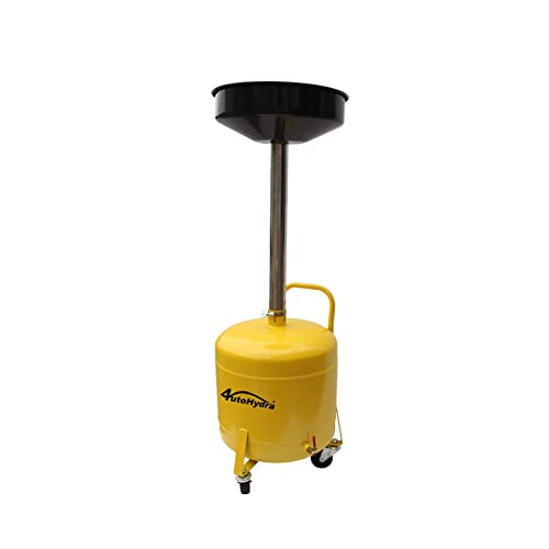 DMCFPPS 10 Gallon Waste Oil Drain Tank Extractor Portable Oil Drain