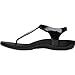 Vionic Rest Paden - Womens T-Strap Sandal Black Patent - 9