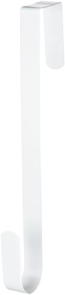 Wreath Hangers - 12 inch White Heavy Duty Metal Door Wreath Hanger