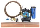 30' High Pressure Copper Tubing Kit with 1000 PSI Misting Pump