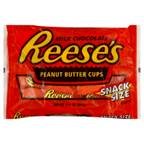 REESE’S PEANUT BUTTER CUPS, SNACK SIZE, 10.5-OUNCE PACKAGES (PACK OF 24)