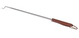 Outset QB53 Rosewood and Stainless Steel Meat Hook