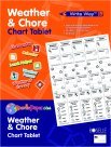 Write Way 24 x 32 in. Roselle Weather & Chore Chart Tablet44; 30 Sheets