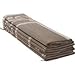 NOOBECR Outdoor Reversible Patio/RV Mat, 9ft. x 12ft, Khaki, Model# 47947