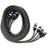 Sky High Car Audio 4 Channel Twisted 20 ft RCA