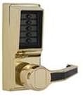 Push Button Lockset, Right, Lever