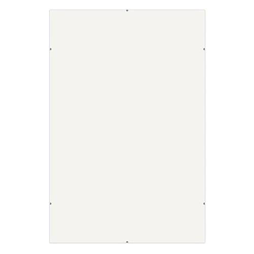Framatic Frameless Glass Clip Picture Frame for a 12x18