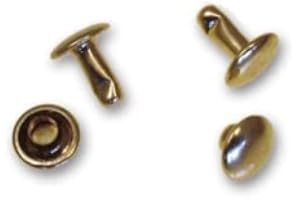 LuckyPet Replacement Rivets Set: Brass Rivet Set