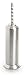 BINO Toilet Brush & Holder with Removable Drip Cup, Brushed Nickel