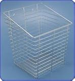 Hafele Laundry Hamper, White Epoxy-coated