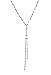 Sterling Silver Tassel Y Necklace by LEMONDROP
